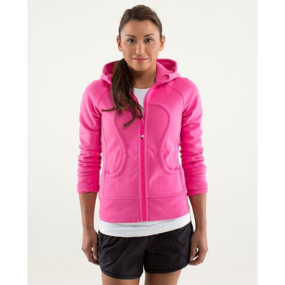 Lululemon Pinkalicious Scuba Hoodie | Size 10 | Fullzip Scuba,